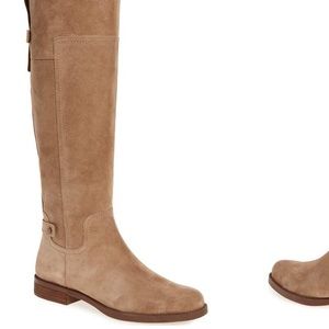 Franco Sarto Corey Boot in Sandstone Suede